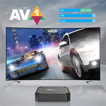 X96 Mini Smart TV Box Android 9.0 1 ГБ 8 ГБ Черный