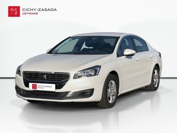 Peugeot 508 I SW Facelifting 1.6 e-THP 165KM 2016 Peugeot 508 Sedan 1.6 Benzyna 165 KM Active SS LED NAVI SALON PL 1.6