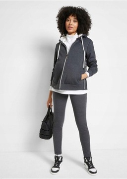 УТЕПЛЕННЫЕ БРЮКИ ДЛЯ МАТЕРИ, СЕРЫЕ 1D5E19 Bonprix 40/42