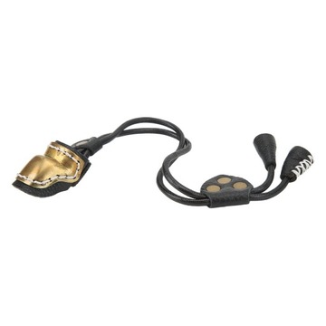 Кольцо для защиты большого пальца из латуни и кожи для стрельбы из лука