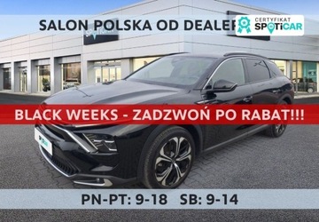 Citroen C5 III 2023 Citroen C5X C5 X 1.6 PHEV 225 Shine Pack EAT8 SalonPL FVat Bogata Wersja O