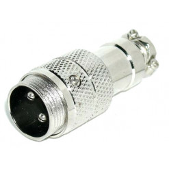GNIAZDO MIKROFONOWE NA KABEL NC/CB 2 PIN