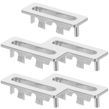 5 SZT. ZAŚLEPKI NA OTWORY PRZELEWOWE UMYWALKI DEKORACYJNE