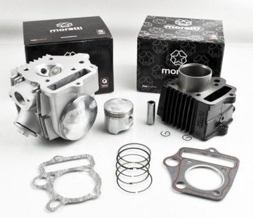 ТЮНИНГ ГОЛОВКИ ЦИЛИНДРОВ MORETTI 72cc ZIPP PRO 50