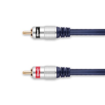КАБЕЛЬ 2x RCA (CINCH) РАЗЪЕМ - 2x RCA (CINCH) РАЗЪЕМ VITALCO 2,5 м
