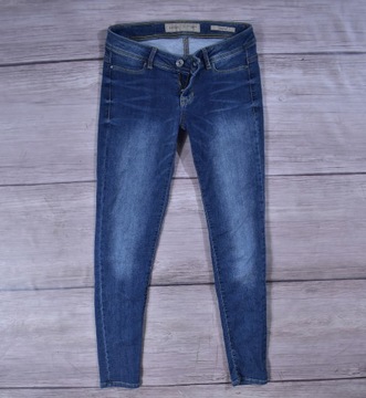 GUESS JEGING Damskie Jeansy Rurki Elastan / 25