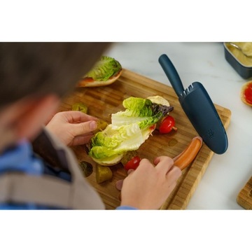 Нож поварской Zwilling Twinny 10 см синий