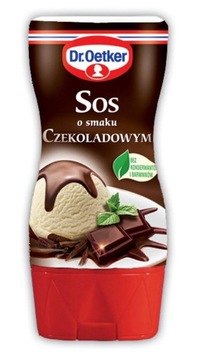 Dr. Oetker Sos o smaku czekoladowym do lodów 200 g