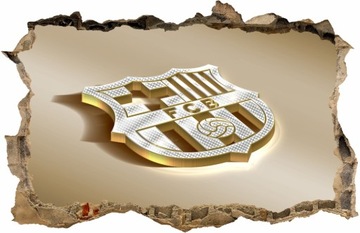 BARCELONA LOGO Naklejka na ścianę 60x39 #79