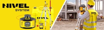 NivelSystem NL500 ЛАЗЕРНЫЙ УРОВЕНЬ + ШТАТИВ + НАШИВКА