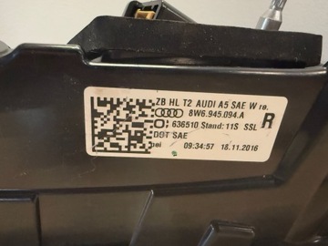 AUDI A5 8W SVĚTLO PRAVÁ LED ZADNÍ 8W6945094A