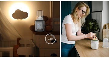 Podgrzewacz do butelek pokarmu WIELOFUNKCYJNY dla niemowląt babyono 6w1
