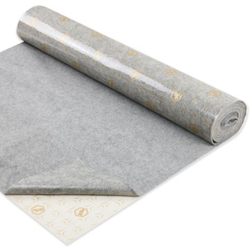 СтП Коврик самоклеящийся Ковер светло-серый, отделка отсека для хранения, обивка