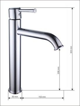 ВЫСОКАЯ ЧЕРНАЯ РАКОВИНА FATTERPIECE