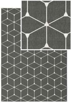 ВЕРЕВОЧНЫЙ КОВЕР БАЛКОН-ТЕРРАСА - РАЗНЫЕ ЦВЕТА 80x150