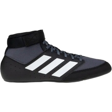 Buty zapaśnicze Adidas Mat Hog 2 FZ5391 UNISEX CZARNE | 41 1/3