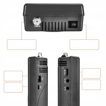 ИЗМЕРИТЕЛЬ ПОИСКА СИГНАЛА DIGITAL HD V8 Finder2