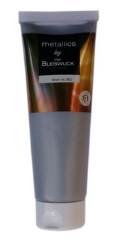 Farba akrylowa Van Bleiswijck silver 250 ml efekt metaliczny