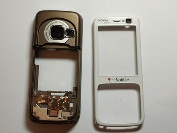 Oryginalna Używana obudowa Nokia N73 złota