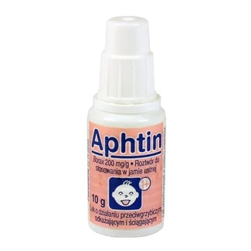 APHTIN przeciwgrzybiczy odkażający, pleśniawki 10g