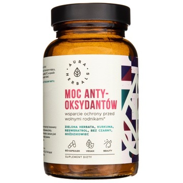 Aura Herbals Moc Antyoksydantów Vege 60 kapsułek