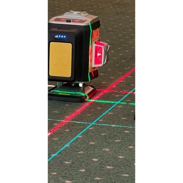 Laser krzyżowy niebieski Nivel CL4B laser 360 z czujnikiem laser krzyżowy