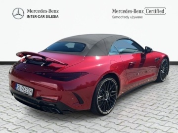 Mercedes SL R232 4.0 63 585KM 2022 Mercedes-Benz SL SL 63 4MATIC MANUFAKTUR Patagonia Red Burmester 3D AMG, zdjęcie 4