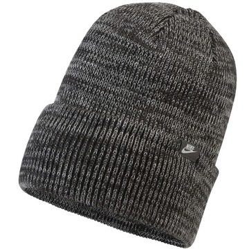 NIKE BEANIE CUFFED FUTURA CZAPKA ZIMOWA SZARA