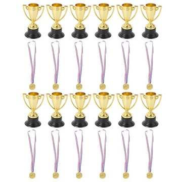 12 sztuk dzieci zabawki sportowe nagrody sportowe trofea medale dzieci dzie