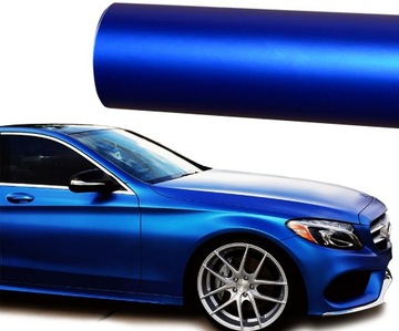 ХРОМИРОВАННАЯ ФОЛЬГА СИНИЙ ЖЕМЧУГ 152X50СМ HQ ХИТ!