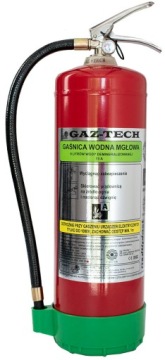 Огнетушитель WATER FOG 6 кг + противопожарный держатель ADR