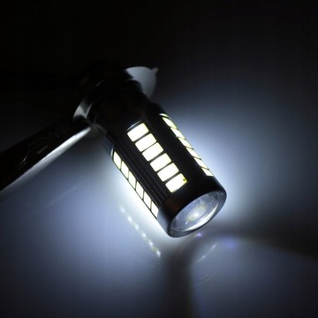 1шт мотоциклетная фара H6 BA20D светодиодная лампа 33smd