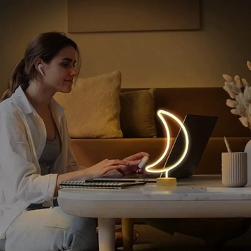 Ночник Aurelis NEON 3D LED, батарейки ПРЕМИУМ