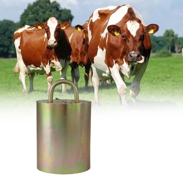 Прозрачный громкий колокольчик для выпаса, подвеска-колокольчик премиум-класса, колокольчик для коров, XXL