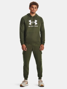 МУЖСКАЯ ТОЛСТОВКА С КАПЮШОНОМ UNDER ARMOR, СПОРТИВНЫЙ ХЛОПОК 1379758