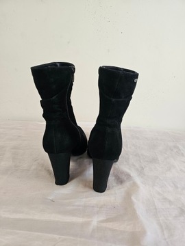 Buty botki skórzane zamszowe Lasocki r. 38 wkładka 25 cm