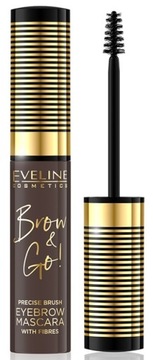 EVELINE BROW AND GO! Mascara do brwi - 02 DARK 6ml