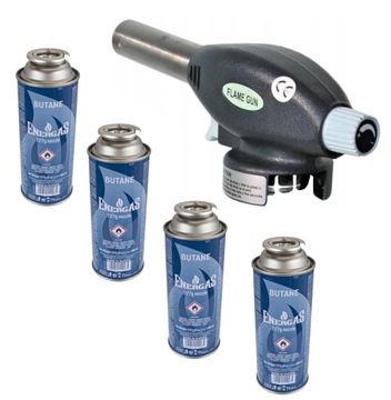 JOBI EXTRA PALNIK LUTOWNICZY MINI PIEZO + 4 NABOJE
