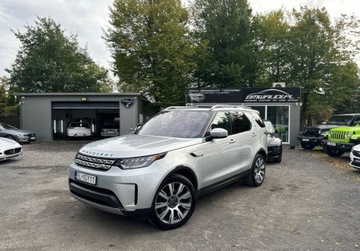 Land Rover Discovery V Terenowy 3.0 TD6 258KM 2017 Land Rover Discovery CarPlay LED 7 Osobowy 2xs...