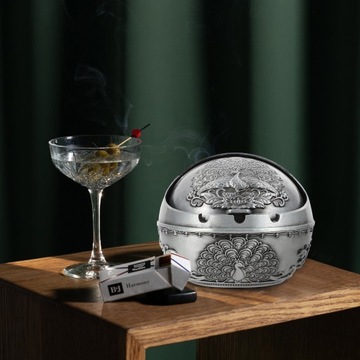 ПЕПЕЛЬНИЦА ИЗ ЦИНКОВОГО СПЛАВА ЕВРОПЕЙСКИЙ СТИЛЬ НАСТОЛЬНАЯ ПЕПЕЛЬНИЦА