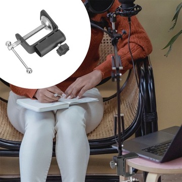 2SZT REGULOWANY UCHWYT MOCUJĄCY POWIERZCHNIĘ ROBOCZĄ KLIPSY USTALAJĄCE WSPORNIKOWE BR