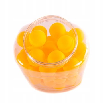 МЯЧИКИ ДЛЯ ПИНГ-ПОНГА ОРАНЖЕВЫЕ ШАРИКИ 60 ШТ.