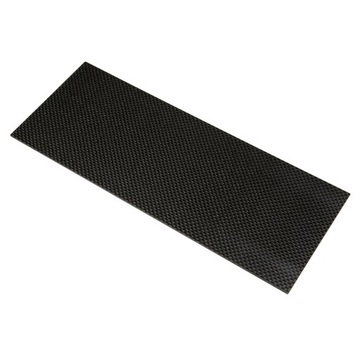 Płyta włókna węglowego 3K laminowana do majsterkowania 100x250 mm