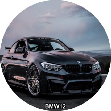 BMW AUTA Круглый 20 см Торт Вафли День Рождения Украшение