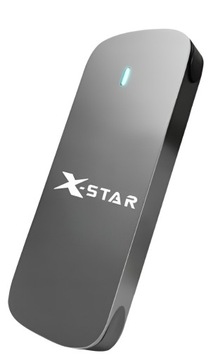 X-Star Portable SSD X1 Max 256GB USB 3.2 typ C do 1000MB/s! Obudowa METAL