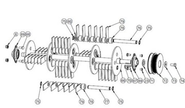 Ножи скарификатора TEXAS PROCUT 460 B/TG