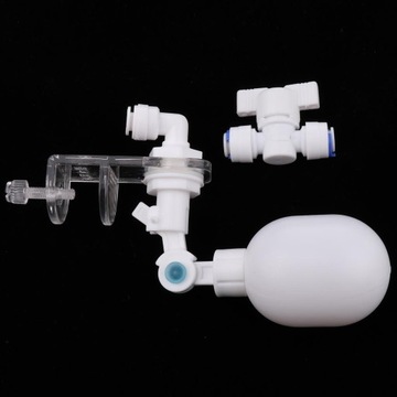 Регулируемый поплавковый клапан автоматического заполнения, мини-поплавковый клапан, контроль уровня воды, белый