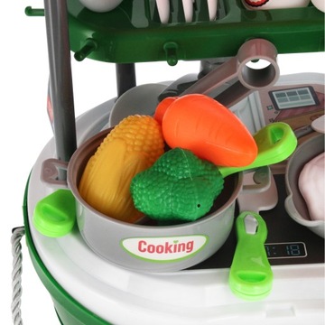 ДЕТСКАЯ КУХОННАЯ КОЛЯСКА ЧЕМОДАН НА КОЛЕСАХ