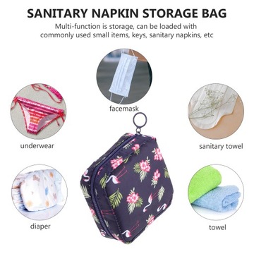 2 sztuk Podpaski higieniczne etui dla kobiet