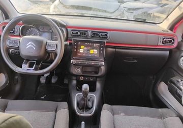 Citroen C3 II Hatchback facelifting 1.2 PureTech 110KM 2016 Citroen C3 112016r SALON POLSKA.1.2 Benzyna. Uszkodzony. Poobijany. Jezdzi, zdjęcie 5